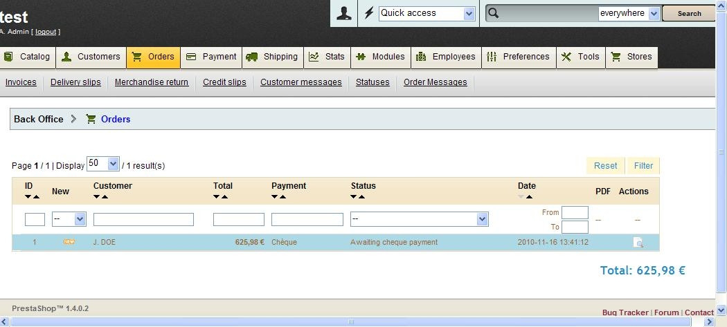 开源网店系统源码PrestaShop v1.7.7.0 