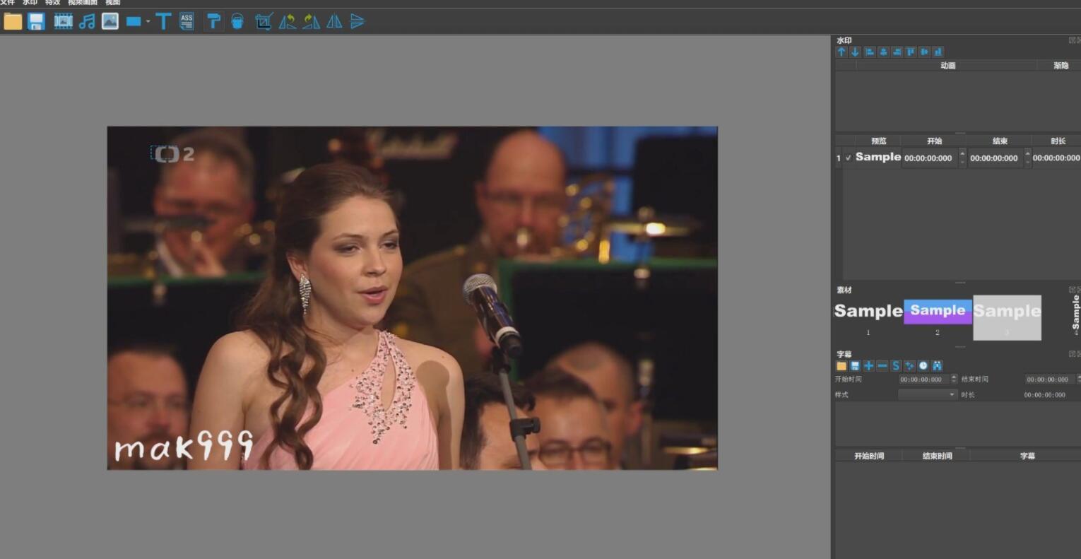 视图批量添加去除水印和字幕编辑DikDik软件去除水印软件图片