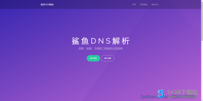 好看的二级域名分发系统梦幻版