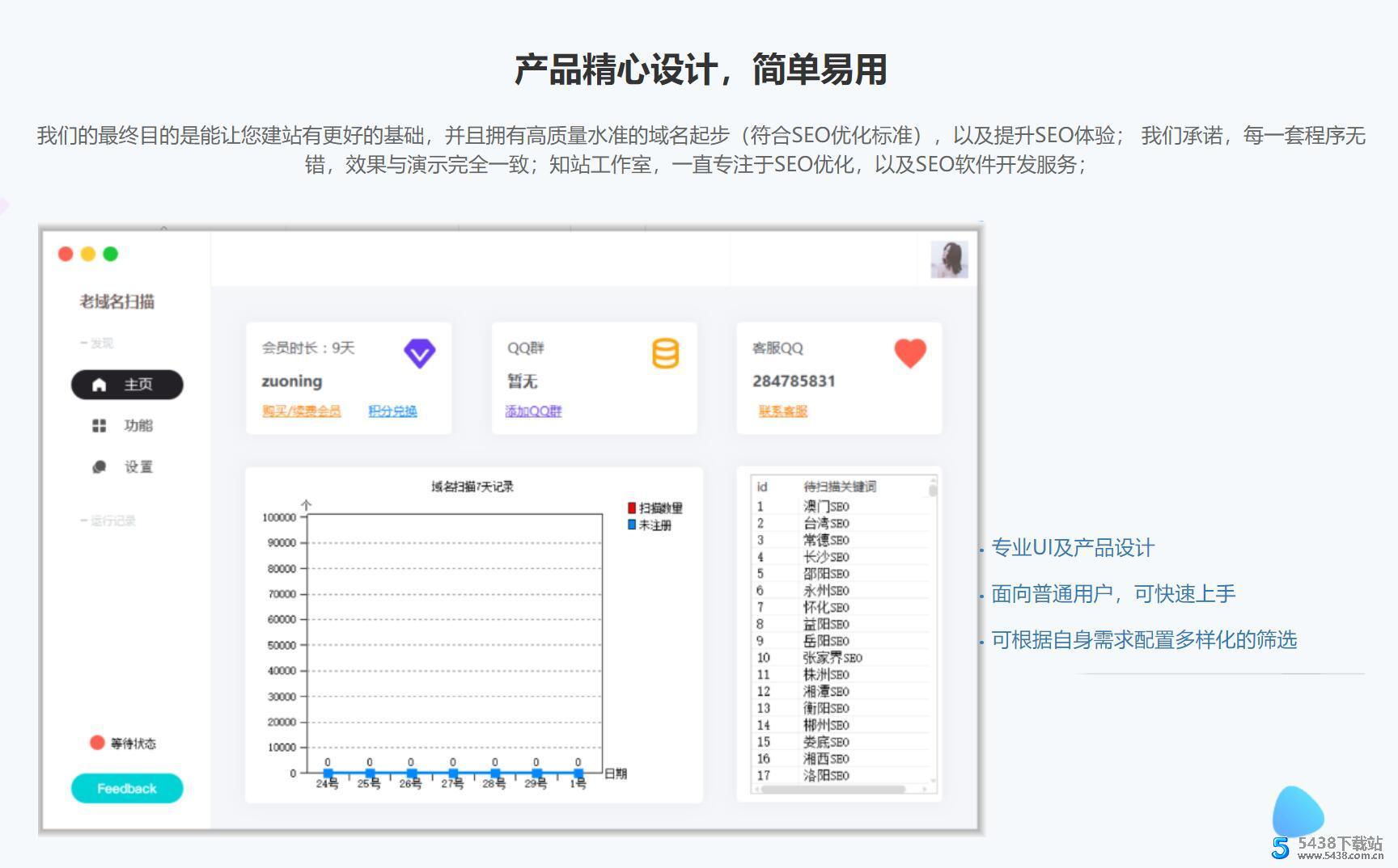 老域名挖掘工具【支持扫描历史建站记录】SEO工具