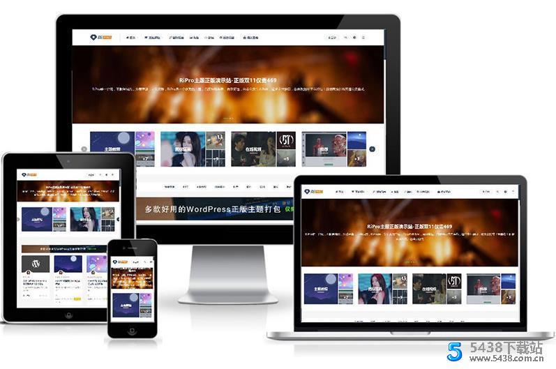 ripro8.7日主题 WordPress付费资源下载主题