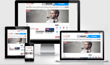 EMLOG模板 自适应Fontopen3 可做企业站