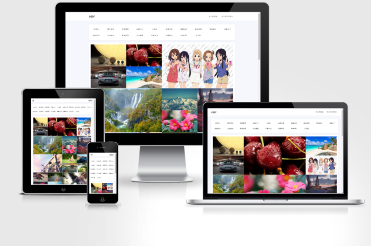 自采集壁纸网站源码