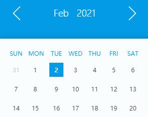 CSS3日历表背景颜色切换代码