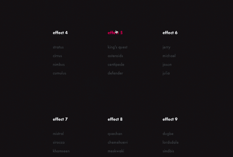 鼠标悬停链接显示图像效果源码