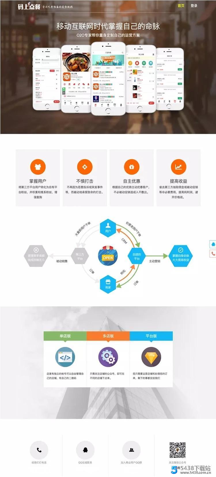 码上点餐外卖餐饮系统 7.3.1 开源 微信魔方专供