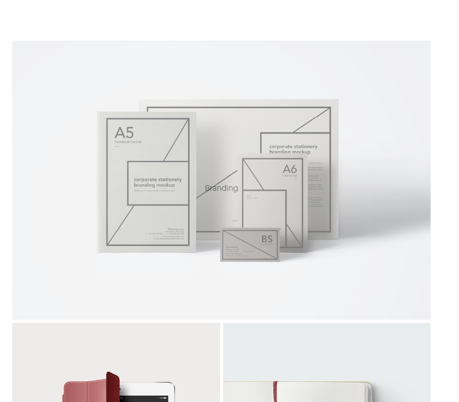 黑白极简设计行业企业官网模板