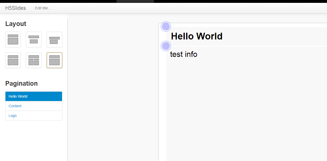 H5Slides-HTML5幻灯演示系统