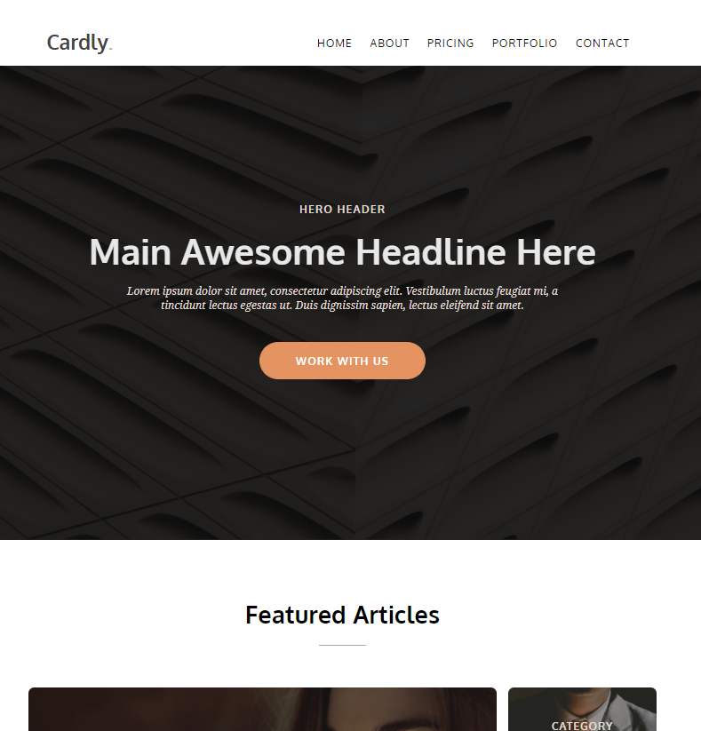 创意设计个人<span class='h-light'>博客</span>展示响应式模板