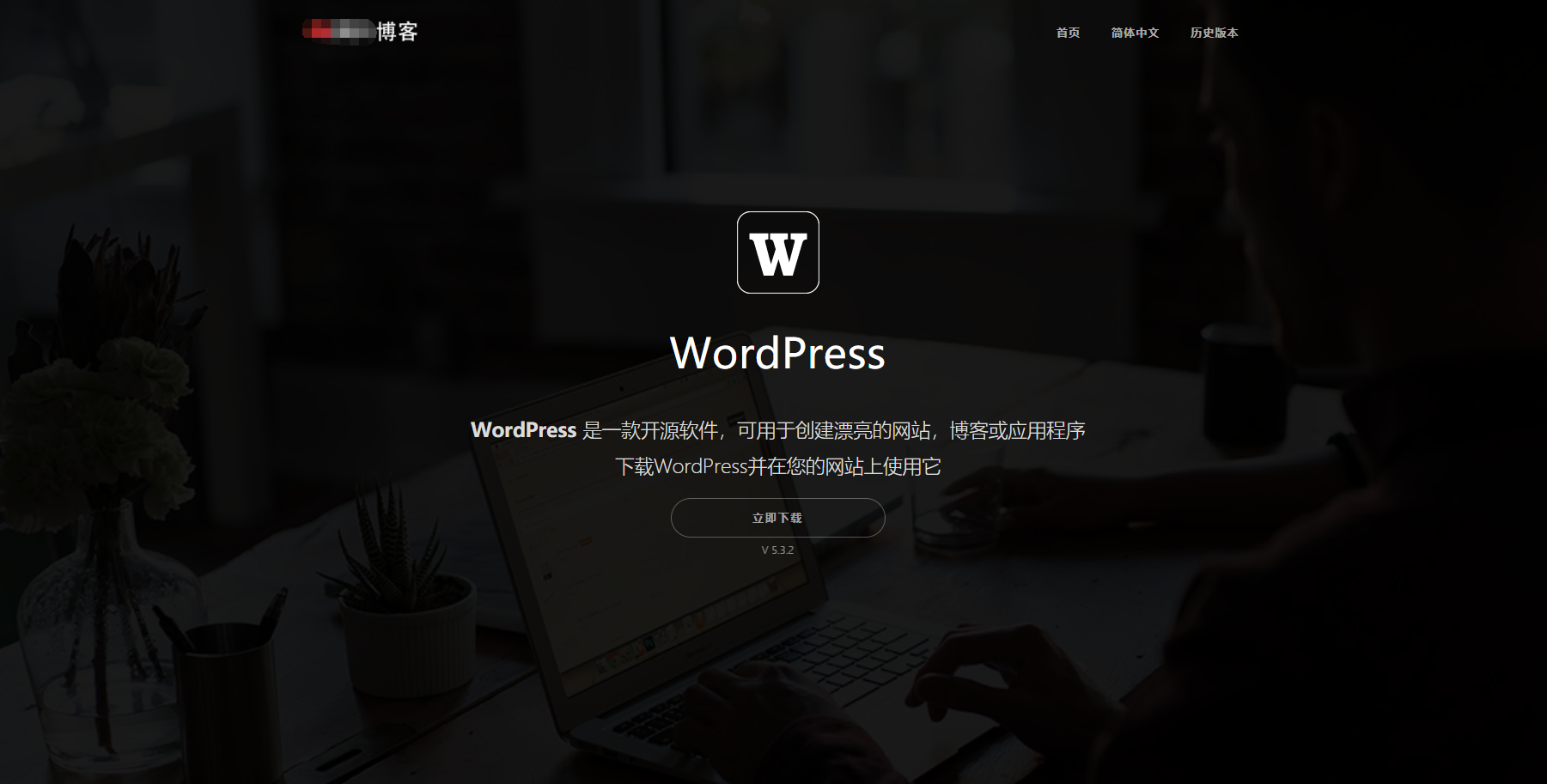 好看的WordPress下载界面源码