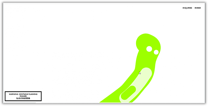 疯狂晃动的黑条 一款HTML网页游戏源码
