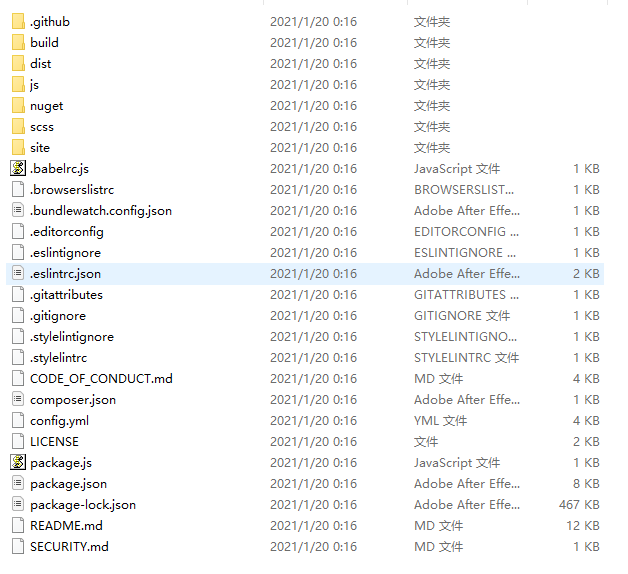 Bootstrap-v4.6.0（开源工具包）