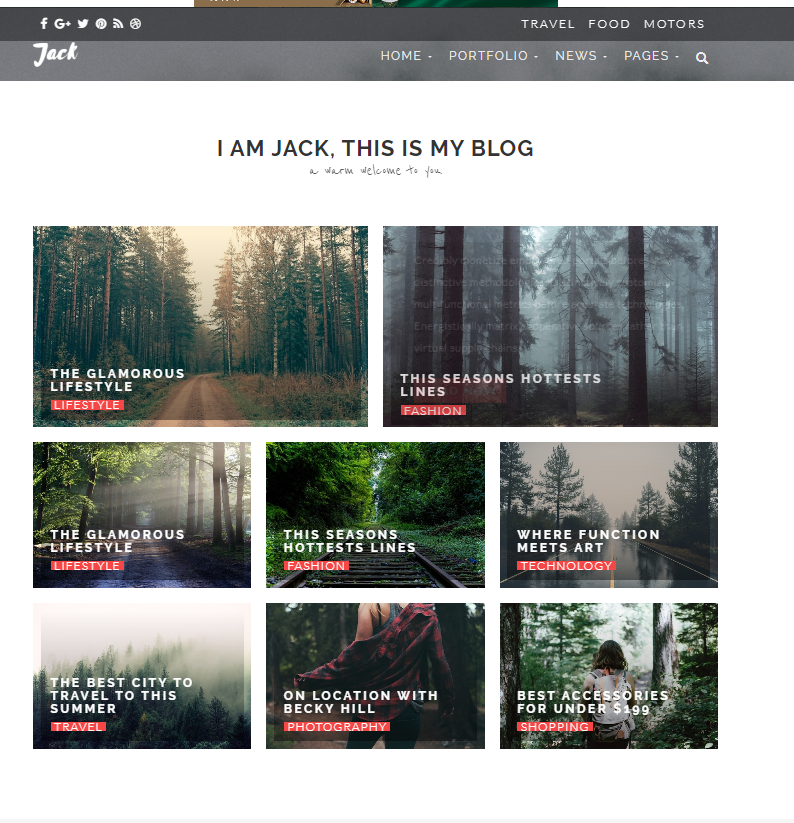 个人自媒体<span class='h-light'>博客</span>整站模板