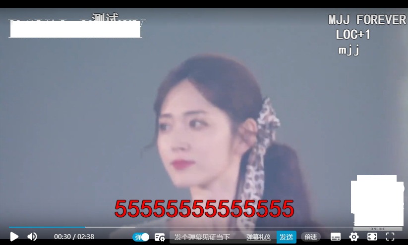 PHP视频弹幕播放器源码 带后台管理