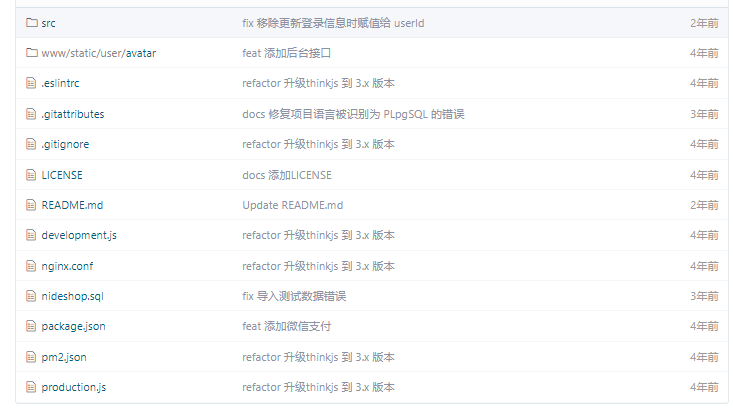 NideShop：基于Node.js+MySQL开发的高仿网易严选开源B2C商城